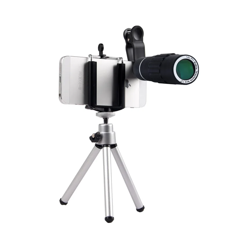 HaleBor 14X Zoom Telephoto Manual Focus Telescope Camera Lens Phone