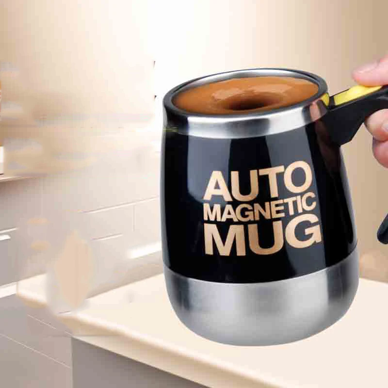 400ML Stirring Coffee Mug Self Stirring Mug Cup Electric Stainless Steel Automatic Self