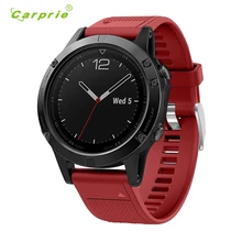 CARPRIE Замена Silicagel быстрой установке мягкий ремешок для наручных gps-часов Garmin Fenix 5x, gps часы крепежный инструмент ov29 p30 подарок