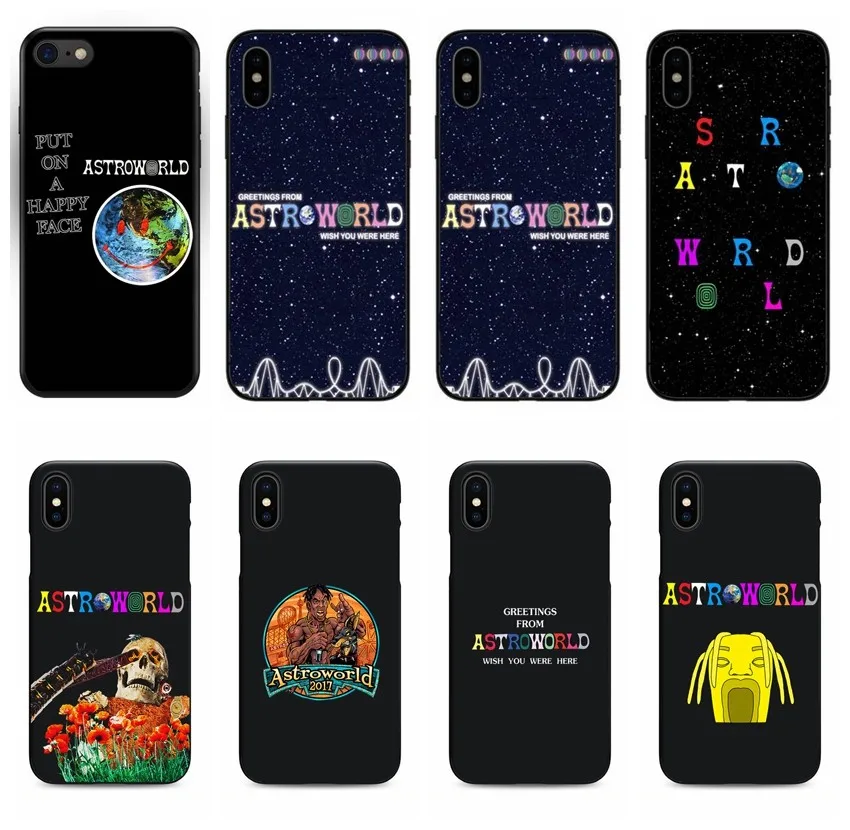 

travis scott phone cases astroworld sicko soft Silicone TPU phone case for iPhone 8 7 6 6S Plus X XS MAX XR 10 5S SE Coque Shell