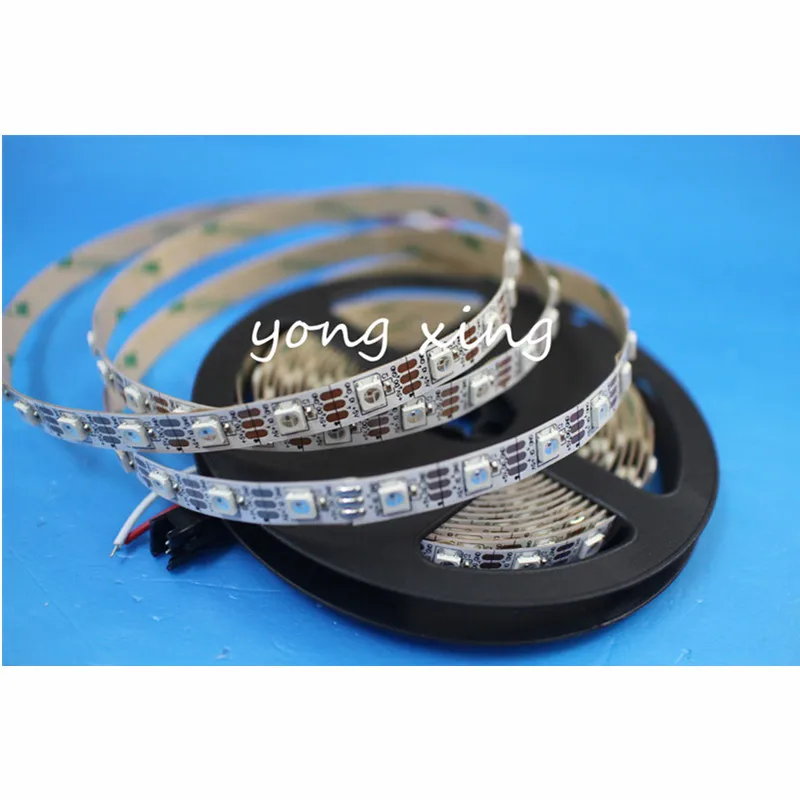Светодиодная лента WS2812B 5050 RGB 5 м 150 светодиодов 300 30 светодиодов/м индивидуально