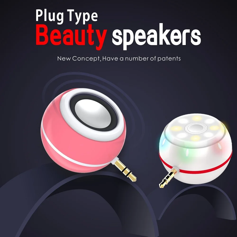 Portable-3-5mm-AUX-Audio-Jack-Mini-Wireless-Speaker-Clear-Bass-Speaker-With-Selfie-Light-Rechargeable (5)