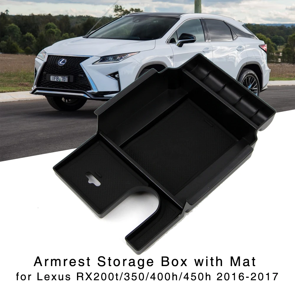 Подлокотник коробка для хранения Lexus RX200t RX350 RX400h RX450h центральная консоль держатель для перчаток Органайзер лоток