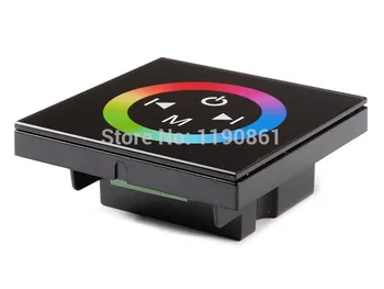 

DC12V -24V 3 channel RGB led touch panel controller Dimmer Wall Switch Ring controller