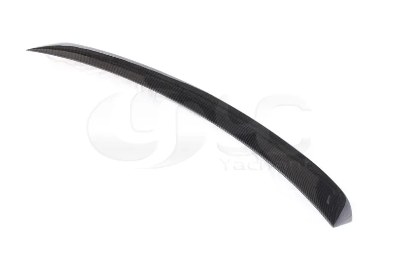 2008-2013 Mercedes Benz  W204 C-Class Sedan Coupe AS Style Roof Spoiler CF (8)