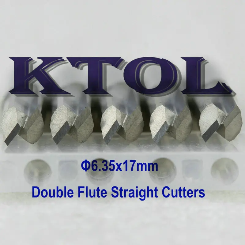 straight cutter, straight router bit, 2 flute end mill carbide milling bit cnc tool_1