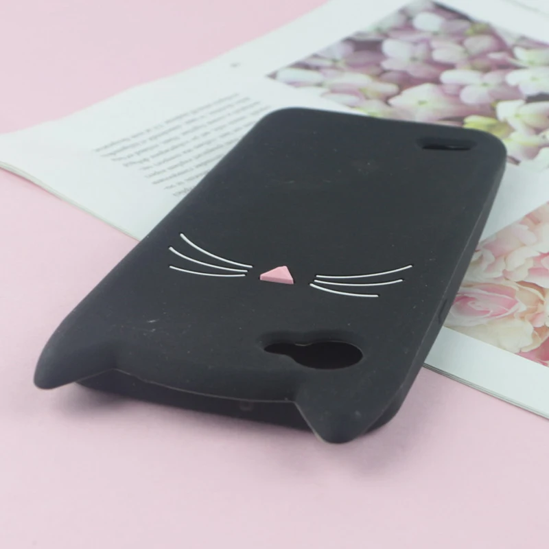 Cute 3D Cartoon Silicon for LG Q6 Cases Japan Glitter Beard Cat Lovely Ears Kitty Phone Cover for LG Q6 Plus Q6+ Q6 Alpha