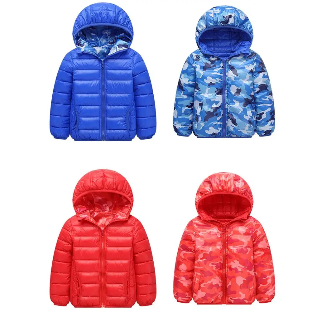 

2018 Winter Children's Clothing Hooded Cotton Clothes Infant Baby Boys And Girls Cotton Coat Newborn's Down Jacket