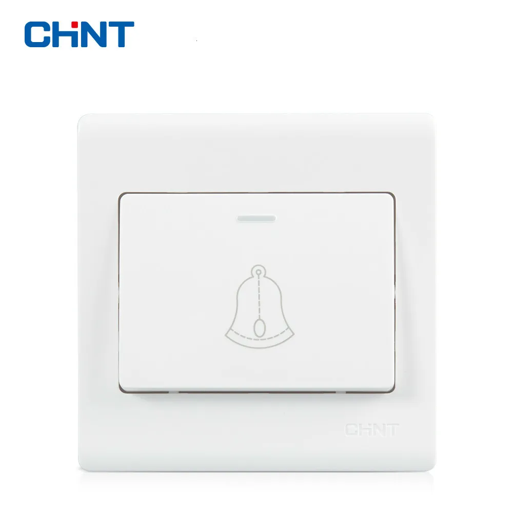 

CHNT Switch Socket NEW7D Doorbell Switch Panel Zhengtai Doorbell Switch Surface