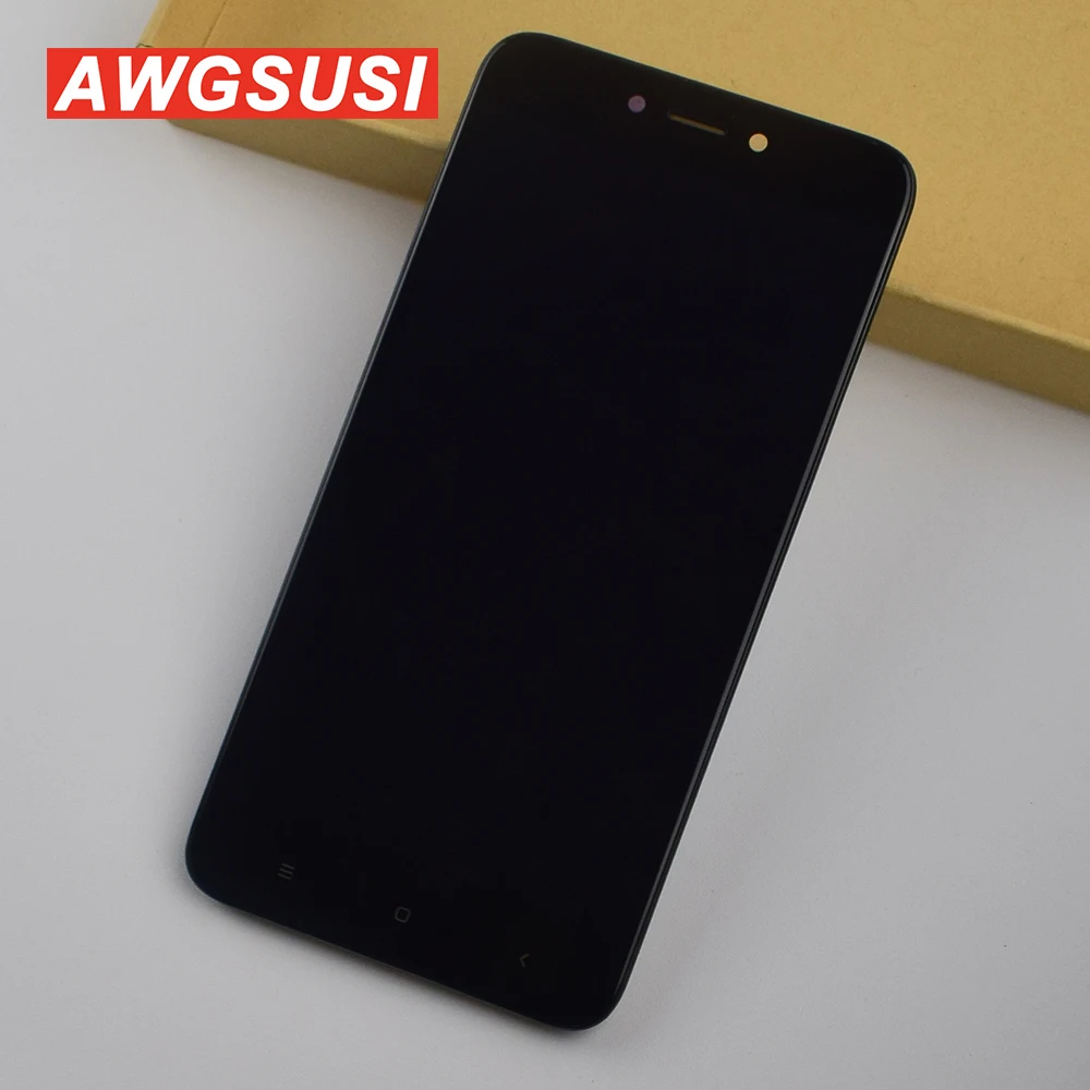 

For Xiaomi Redmi 4X Touch Screen Digitizer Sensor Glass Panel + LCD Display Monitor Panel Module Assembly Frame