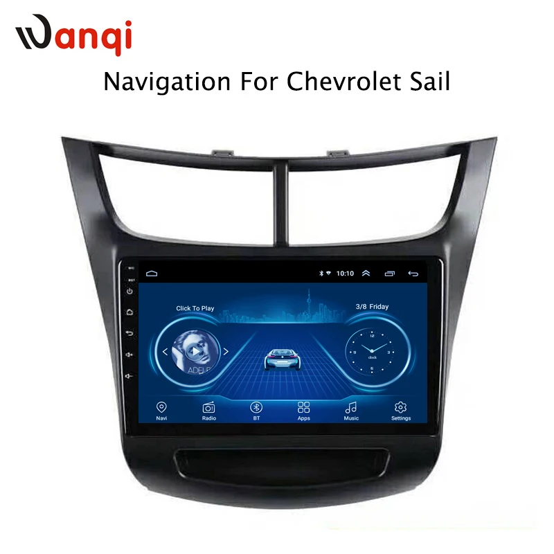 

9 inch Android 8.1 full touch screen car multimedia system for Chevrolet Sail 2015-2018 car gps radio navigation