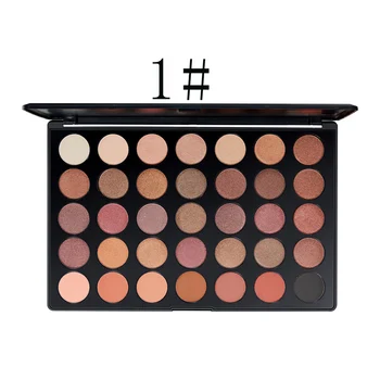 

Eyeshadow Palette 35 Colors Long Lasting Glitter Matte Makeup Portable for Women 669