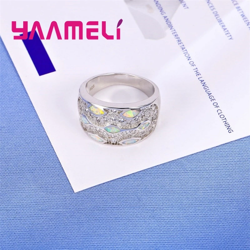 Зимняя распродажа женское широкое обручальное кольцо на палец Брендовое