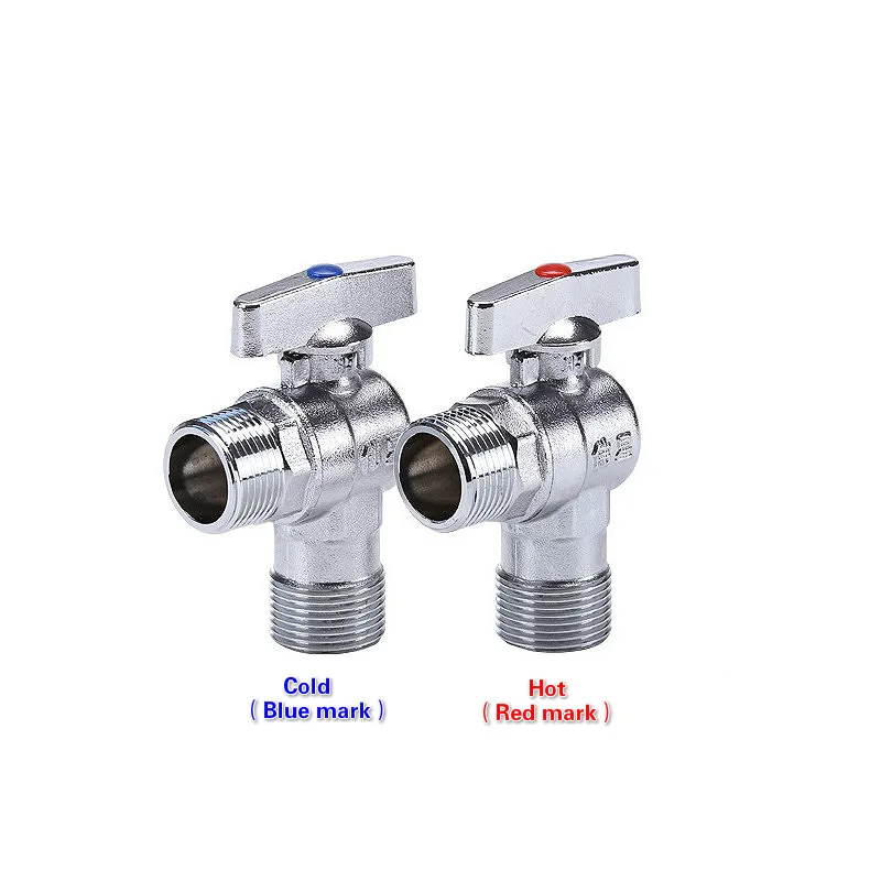 Большой поток газа стены котла угол клапан изоляции G3/" медный корпус для домашнего напольного отопления котлов газовый водонагреватель