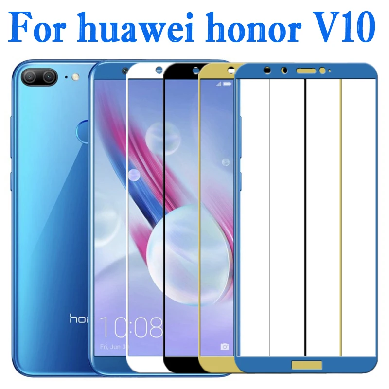 

Honor 10 Glass View Glass On Honor View 10 For Huawei V10 Protective Glas View10 10V Screen Protector Full Cover Protection Film
