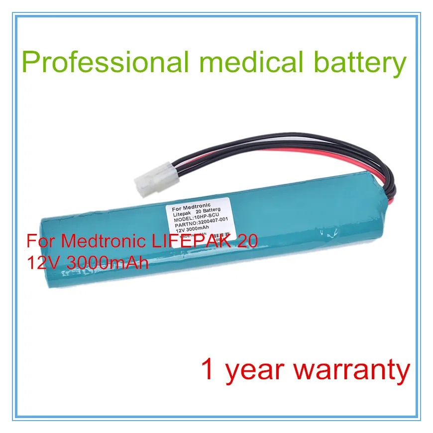 Defibrillator Battery Replacement For LIFEPAK 20,MNMLP20,3200497 000,11141 000068,14200330