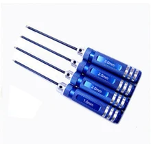 4 pcs Hex vis outils de pilote Kit Set pour RC hélicoptère avion Quadcopter FreeTrack gratuite