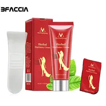 Bfaccia натуральный безболезненный крем для удаления волос, крем для удаления перманентных волос, крем для депиляции кожи, паста для удаления волос