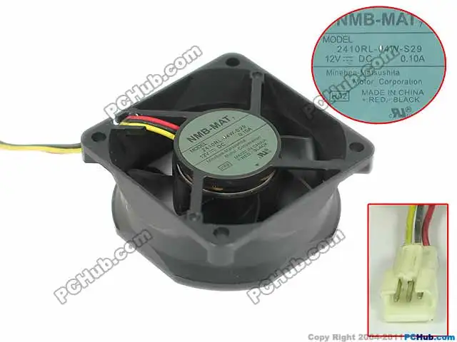 NMB MAT 2410RL 04W S29 HA2 вентилятор охлаждения сервера постоянный ток 12 В 0 10 А 3 провода