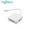 3 in 1 Mini DP Thunderbolt DisplayPort to HDMI DVI VGA Display Port Cable Adapter for Apple MacBook Pro Air Mini iMac Monitor TV ► Photo 3/6