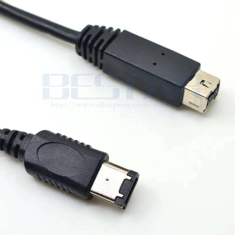 60 см IEEE1394 Firewire 800 9 контактный/6 контактный кабель FireWire 400 IEEE 1394 (9pin 6pin)