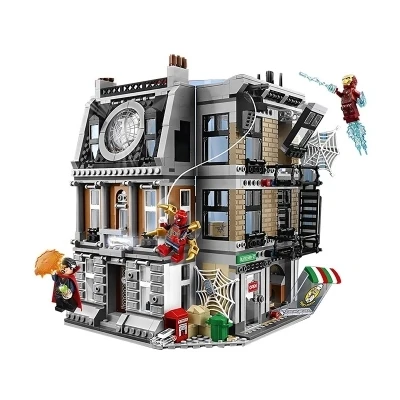 Avengers Marveled Infinity War Super Sanctum Showdown Building Brick Block Toys Compatible with Legoings 76108