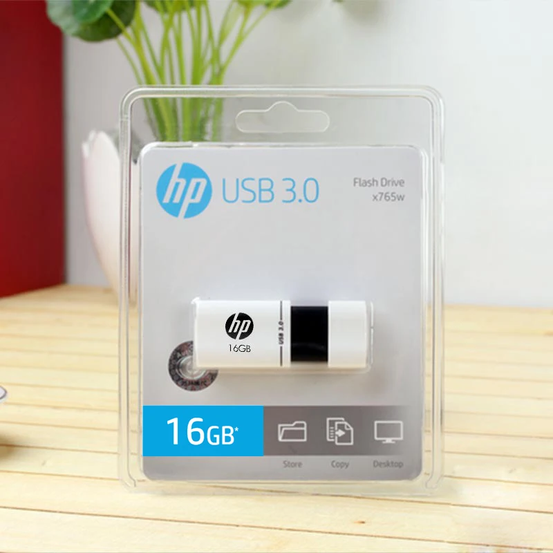 HP USB 3.0 16gb 32gb 64gb 128gb USB Flash Drive Utility White Pen Drive X765W Dropshipping Original Memory Stick U Disk Pendrive (6)