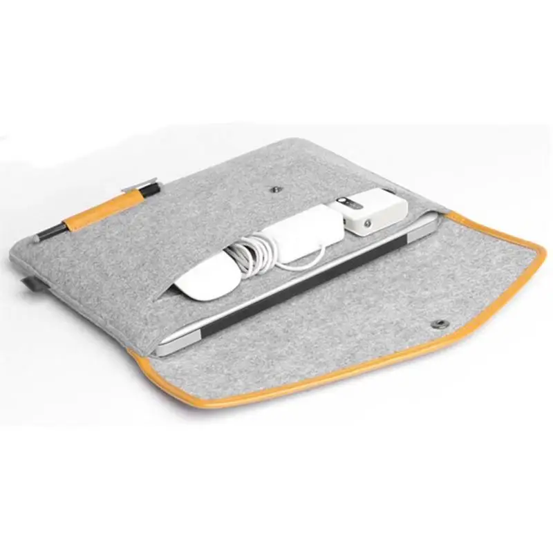 

Computer Bag Fashion Soft Sleeve Bag Case Laptop Computer Felt Bag for Apple Computer 13 inch Tablet Leisure Package for Macbook