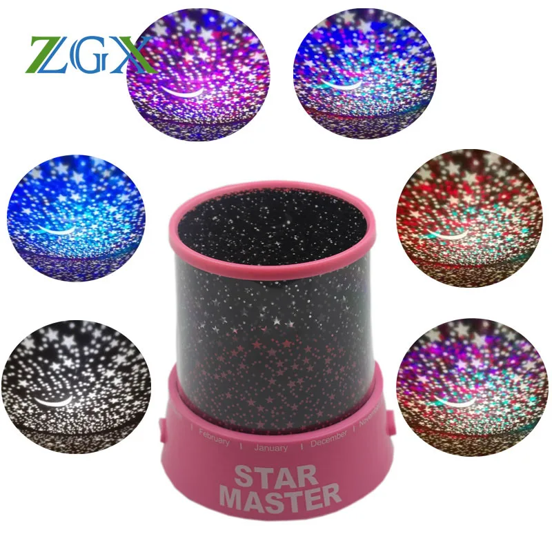 LED Night Light Projector Starry Sky Star moon Master Children Kids Baby Sleep Romantic colorful Led USB Projection lamp lights LED Night Light Projector Starry Sky Star moon Master Children Kids Baby Sleep Romantic colorful Led USB Projection lamp lights