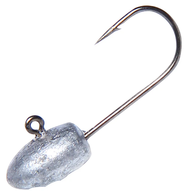 Cheap 10PCS/Lot Exposed Lead Jig Head 3g Barbed Hook Soft Lure Jigging Hook Fishing Hooks Fishing Tackle Cheap 10PCS/Lot Exposed Lead Jig Head 3g Barbed Hook Soft Lure Jigging Hook Fishing Hooks Fishing Tackle
