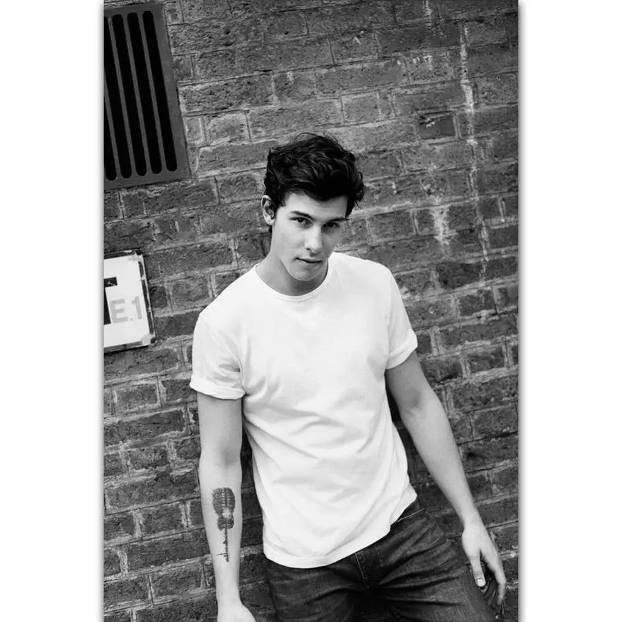 Q1877 плакаты и принты Hot Shawn Mendes Pop Music Songwriter Singer Stars художественный постер картина