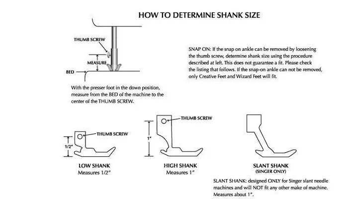quilling needle price Domestic low shank PRESSER FOOT # 55510 Adjustable Hinged Low Shank Zipper Cording 706L Needle Arts & Craft