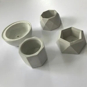 3D бетонный кашпо кактус цемент силиконовые формы DIY Глина Ремесло резиновая пепельница силиконовые керамика штукатурка ваза плесень - изображение