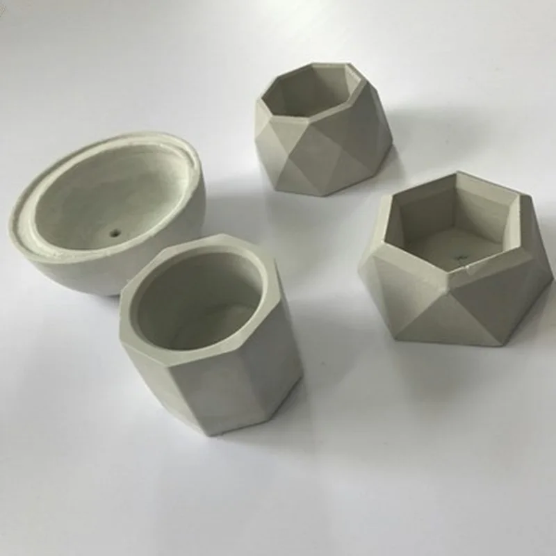 3D силиконовая форма для бетона кактуса цемента глины сделай сам цветочного