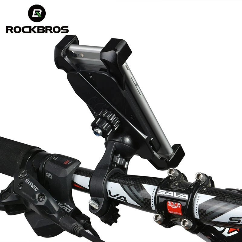 ROCKBROS велосипедный 3 5 7 дюймов держатель для телефона Подставка ПВХ MTB дорожный