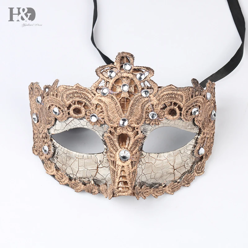 H& D 15 видов Марди Гра дамы Венецианская Коломбина Венецианская сцена маска маскарадный мяч модные аксессуары для платьев