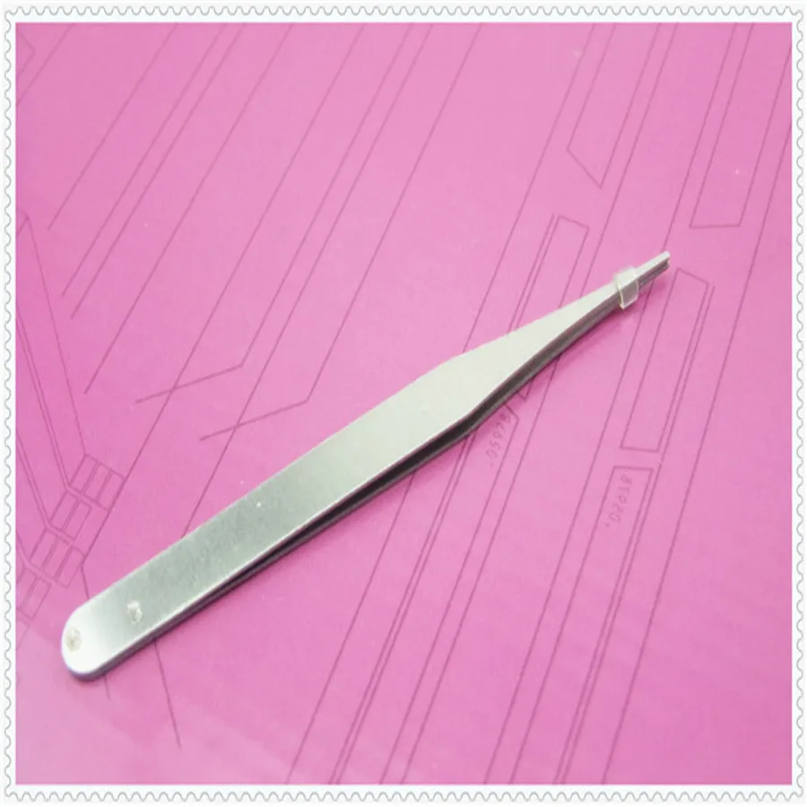 Stainless Steel K866b Straight Head Tweezers hand Tools Tweezers DIY Model Household Using Free Shipping Australia 3pcs set micros stainless steel 11cm dovetailed straight bend head tweezers platforms tweezers ophthalmic forceps