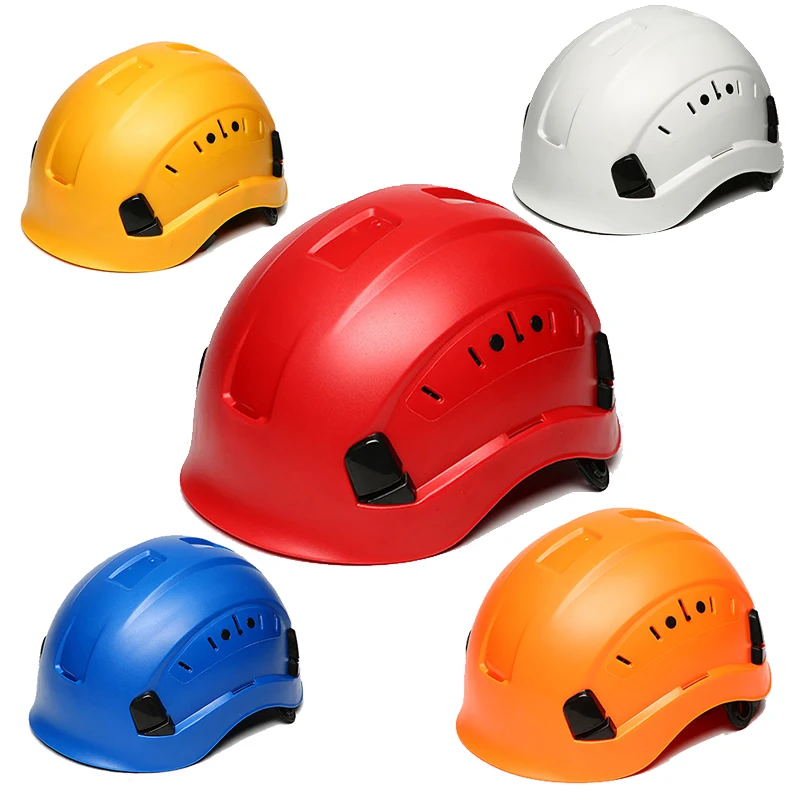 

New Safety Helmet Hard Hat ABS Construction Protect Helmets High Quality Work Cap Breathable Engineering Power Rescue Helmet