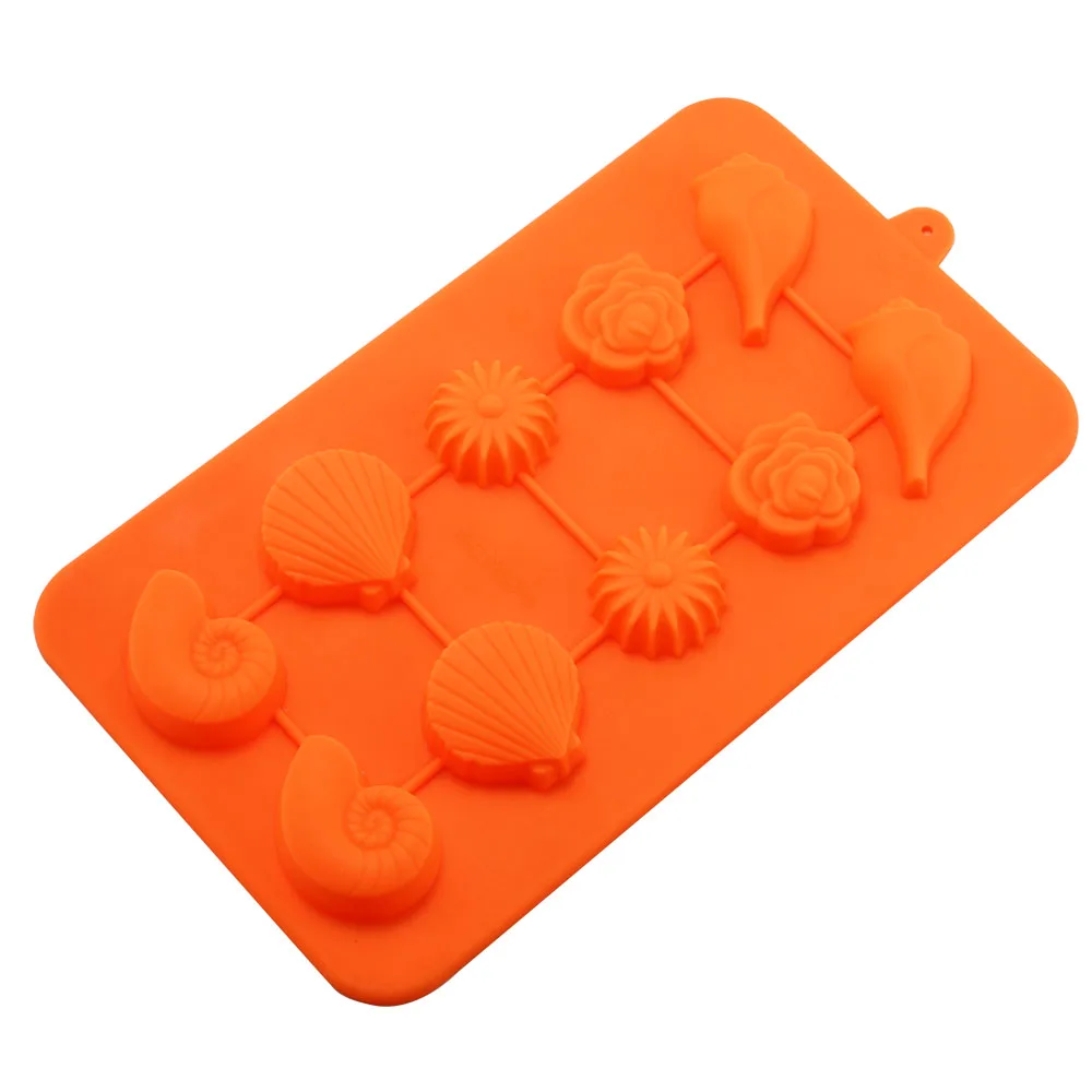 T0916P0278D Silicone Mold Sea Shell Conch detail 03