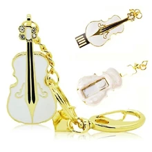 Ювелирные изделия Usb Flash Drive Creativo гитара флешки 64 ГБ 32 ГБ 16 ГБ 128 ГБ Memoria USB Memory Stick Pen диск 512 ГБ 2,0 диска по ключевым