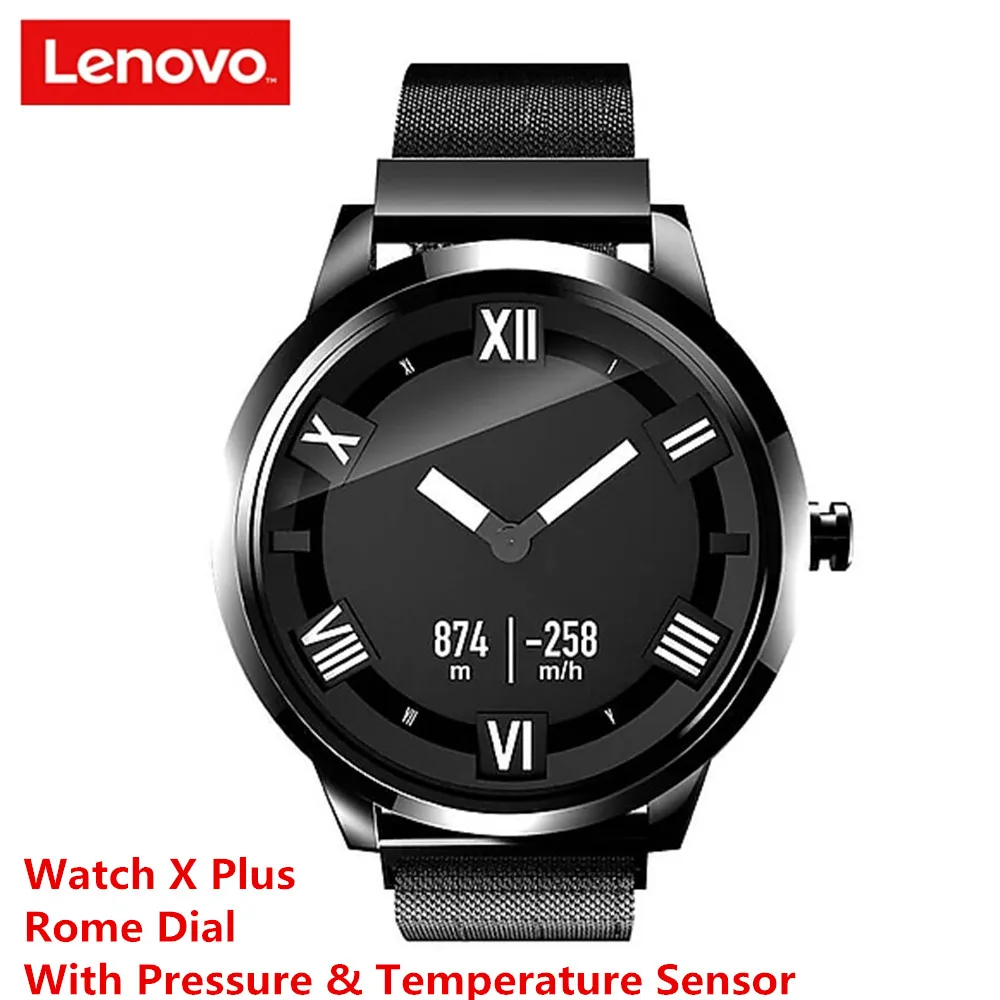 Lenovo Watch X/X Plus Smartwatch Миланский ремешок 80 м водонепроницаемый браслет монитор