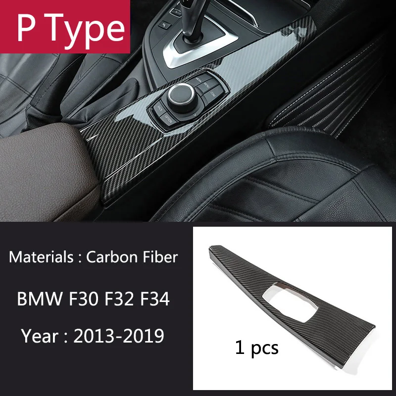 Приспособления для стилизации автомобиля коробка переключения накладка в блестках стойло украшения Наклейка в виде полосы для BMW 3 4 серии 3GT F30 F31 F32 F34 F36 316i 320 - Название цвета: P Type