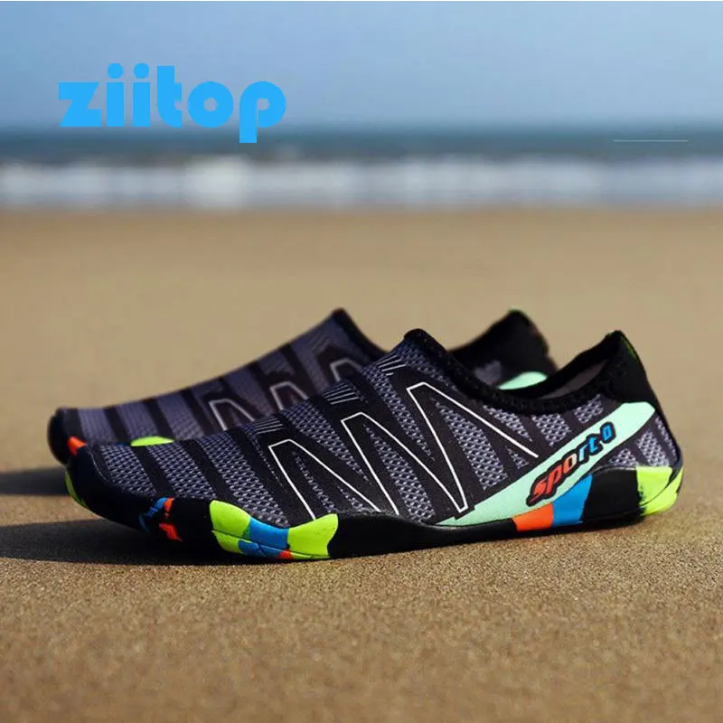 

Unisex Sneakers Swimming Shoes Water Sports Aqua Seaside Beach Shoe Surfing Slippers Upstream Light Athletic Shoes For Men Women