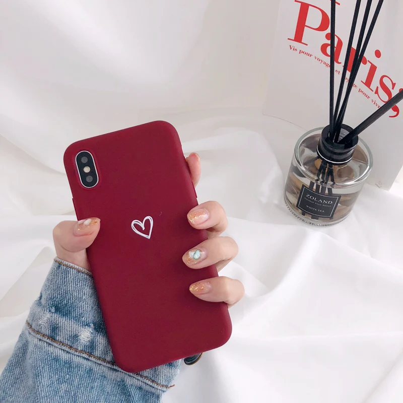 Простой мягкий матовый чехол для телефона Xiaomi Mi 9 SE 8 Play 6 A1 силиконовый с