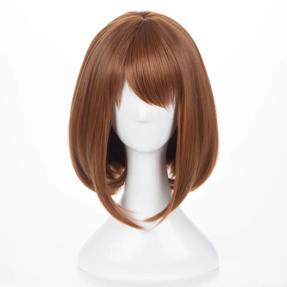 

Boku no Hero Academia AsuiTsuyu Yaoyorozu Momo My Hero Academia OCHACO URARAKA Midoriya Izuku Cosplay Costume Wig +wig cap