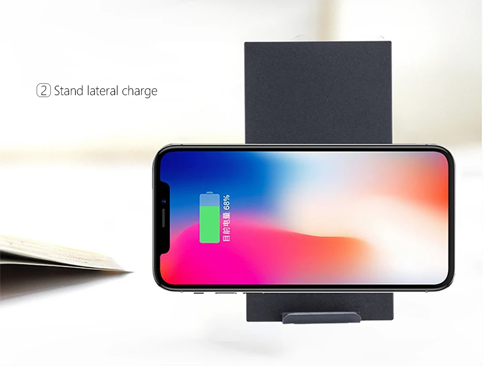 10 Вт Беспроводной Зарядное устройство для iPhone X 8 плюс подставка Настольный держатель Qi Беспроводной Зарядное устройство s для samsung S6 S7 S8 S9 Примечание 8 быстрой зарядки