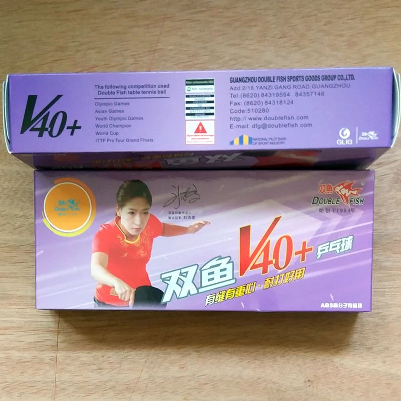الأصلي مزدوجة الأسماك V40 + لا ستار تنس طاولة الكرة ABS مادة البوليمر ل تنس طاولة مضرب لعبة الجملة 20 كرات التدريب الأصلي مزدوجة الأسماك V40 + لا ستار تنس طاولة الكرة ABS مادة البوليمر ل تنس طاولة مضرب لعبة الجملة 20 كرات التدريب