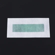 10x эпиляция депилятор полоски бумаги с холодным воском коврик для лица нетканый