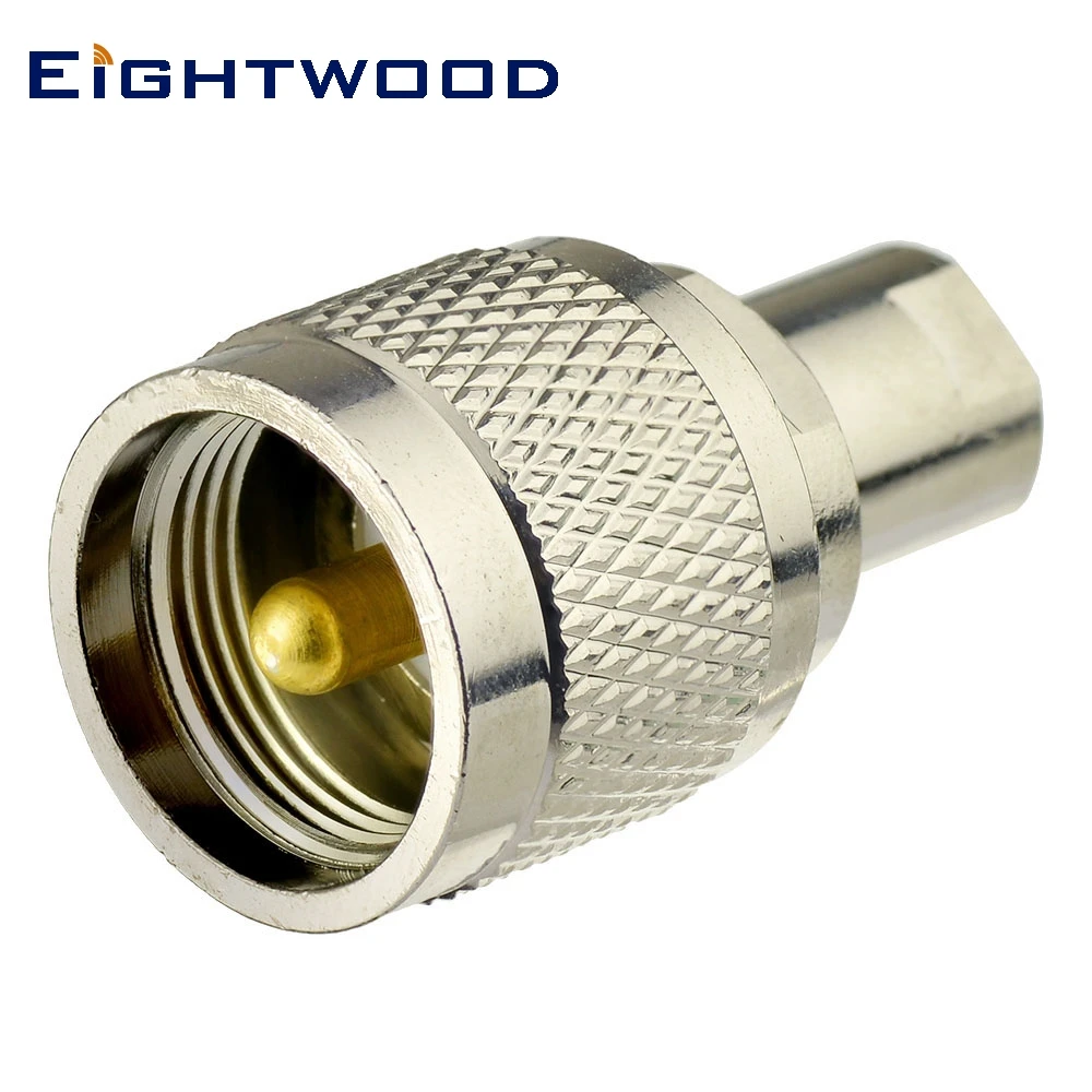 Eightwood FME к UHF Pl259 RF коаксиальный адаптер заглушка папа PL259 прямой штекер мужского