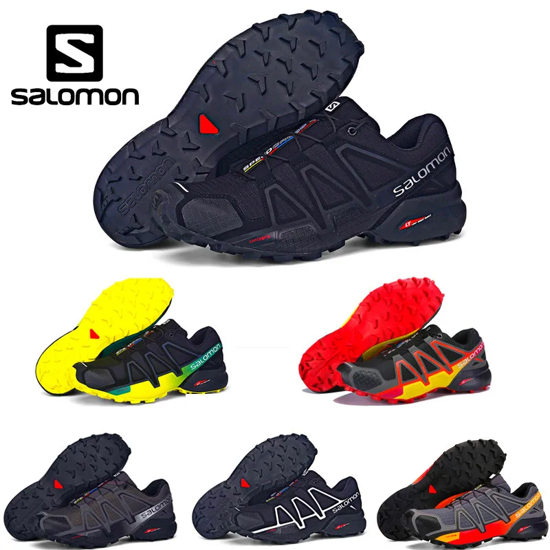 Salomon для мужчин's спортивная обувь Скорость Крест 4 CS Спорт на открытом воздухе спортивные zapatillas hombre бег фехтования бег mujer
